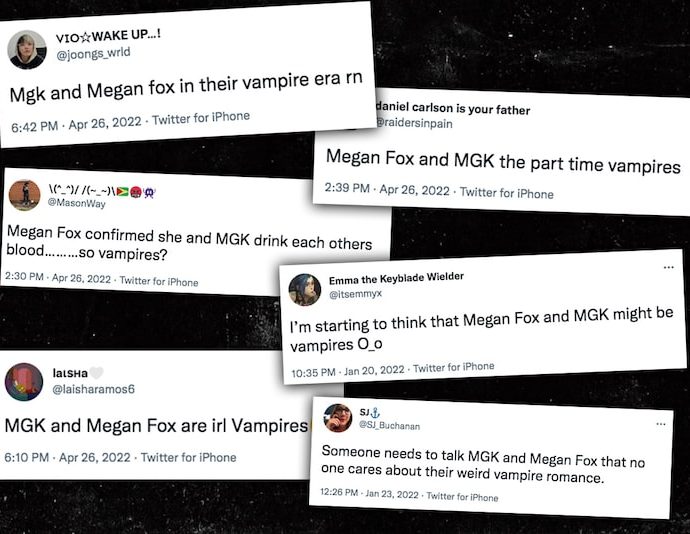 Megan Fox and MGK Blood Drinking Ritual Draws Warning From Vampires